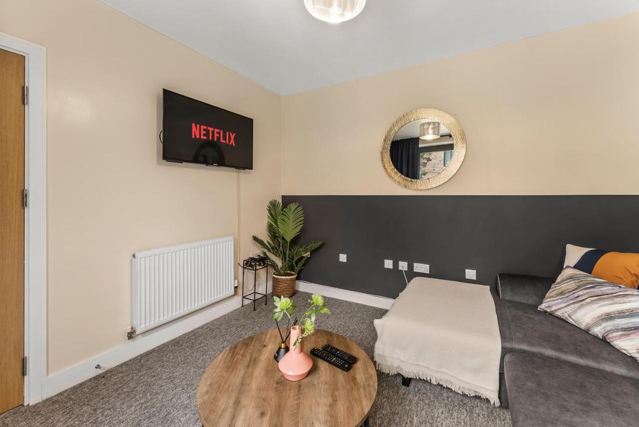 Ferienwohnung Sleek And Stylish 2 Bed With Garden And Parking Sheffield Exterior foto
